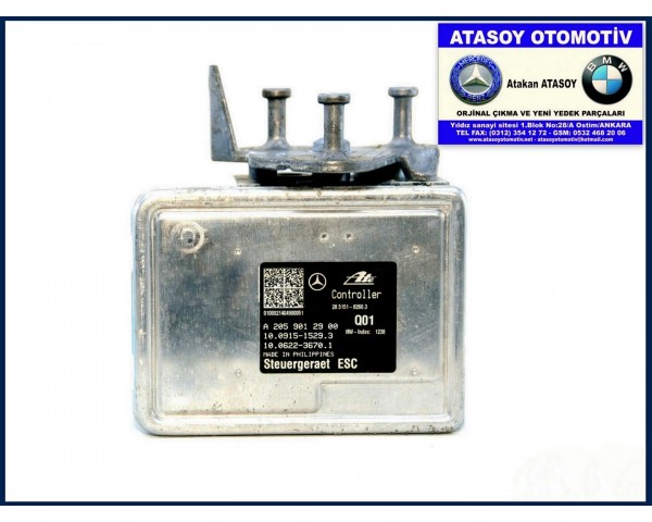 MERCEDES W205 ESC BEYNİ A2059012900 A2054310500 A2054310400 A2054314012 A2054313912 A2054313512 A2054313412 10091515293 10062236701